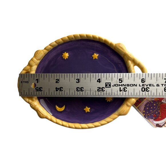 Vintage Enesco Mary Engelbreit Believe Mini Teapot & Cups Collectible Set Santa - Picture 7 of 11